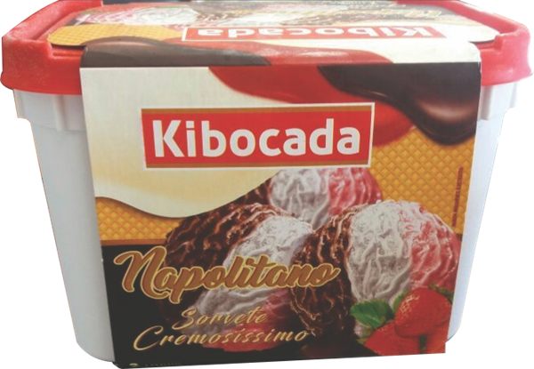 Sorvete Kibocada 2L Napolitano